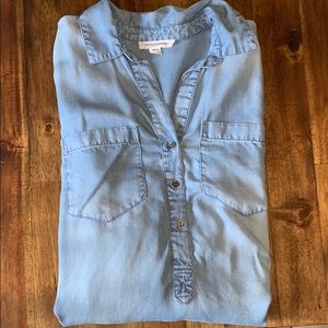 Denim dress w pockets